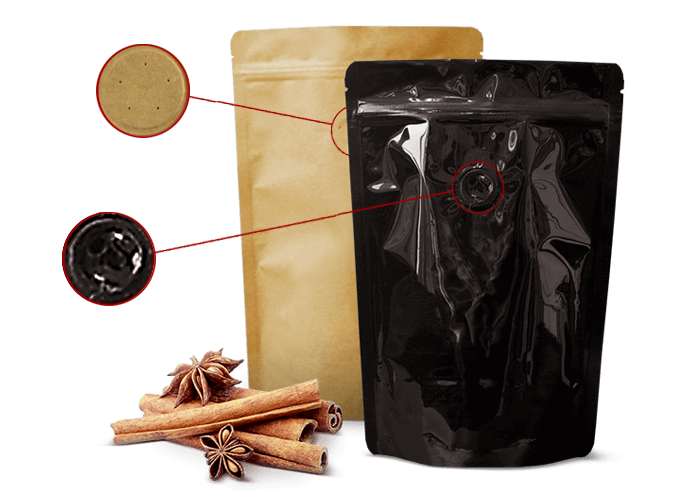 Aromaschutzbeutel-kaffeeverpackung